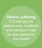 Relieve suffering for �10
